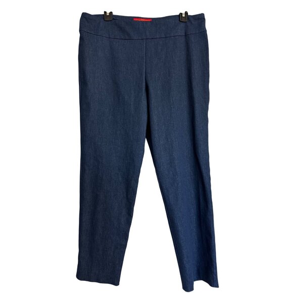 Krazy Larry Pull on Denim Pants Size 14 Style P607 Stretch Stretch Leg NWT Jean - Picture 3 of 13